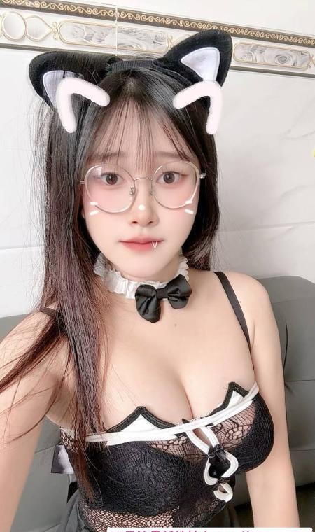 南山眼镜女友感悠然 2