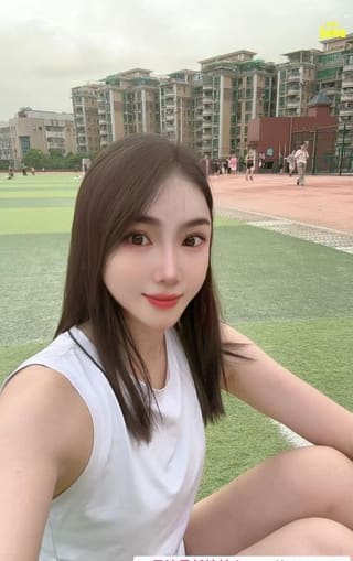 白云运动型韩系美女