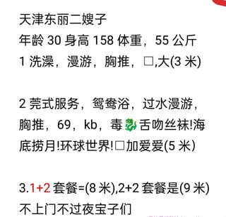 天津东丽二嫂子