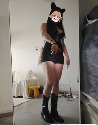 欧美身材的性感小母狗