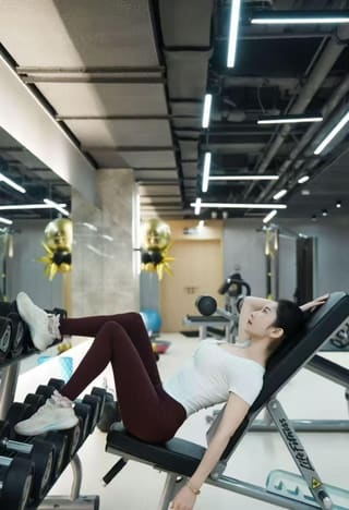 北京爱健身的美女