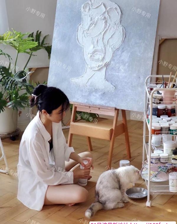 170文艺妞美腿小野 3
